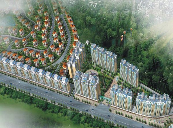庆峰花园被评为广东省和东莞市2007年“安全生产、文明施工”双优工程